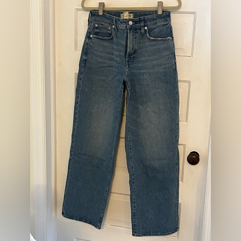 Madewell Curvy Perfect Vintage Wide Leg Jean- 27